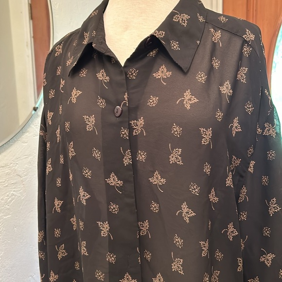 Vintage Maggie McNaughton blouse 22W - Picture 2 of 7